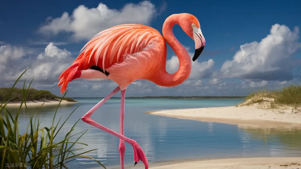 Small Birds with Long Legs
Flamingo