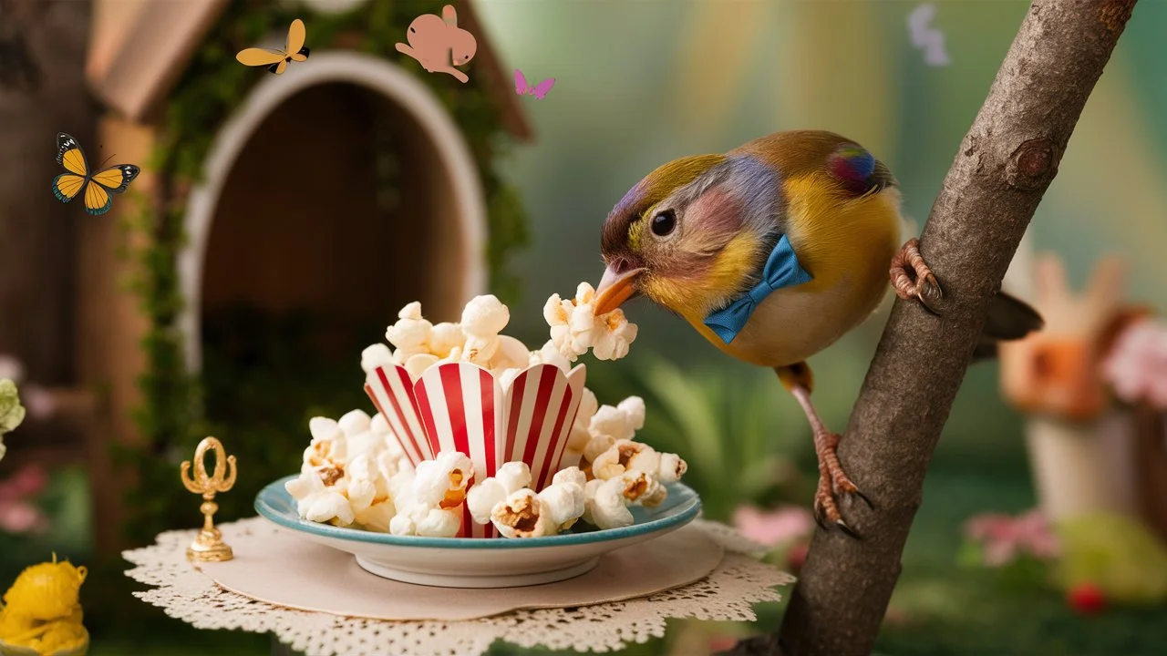 Can Birds Eat Popcorn