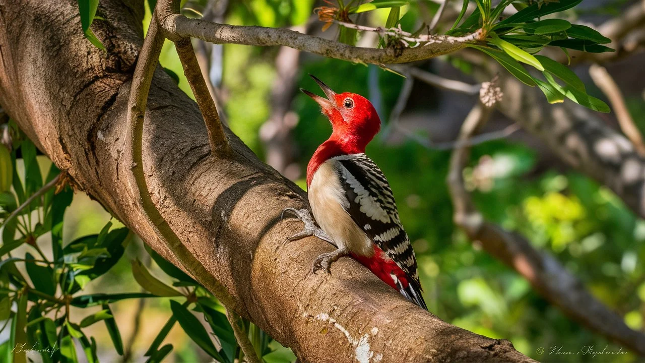 Red-headed Woodpecker (Melanerpes erythrocephalus)