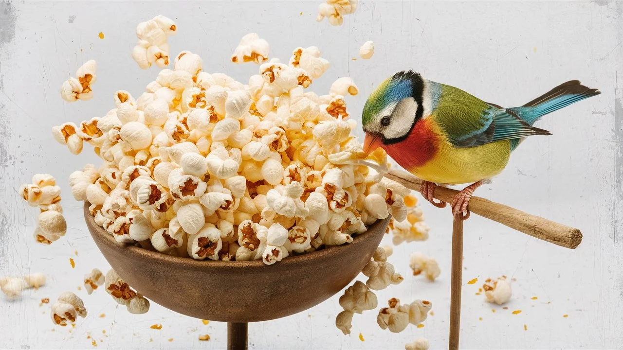 can Birds Eat Popcorn