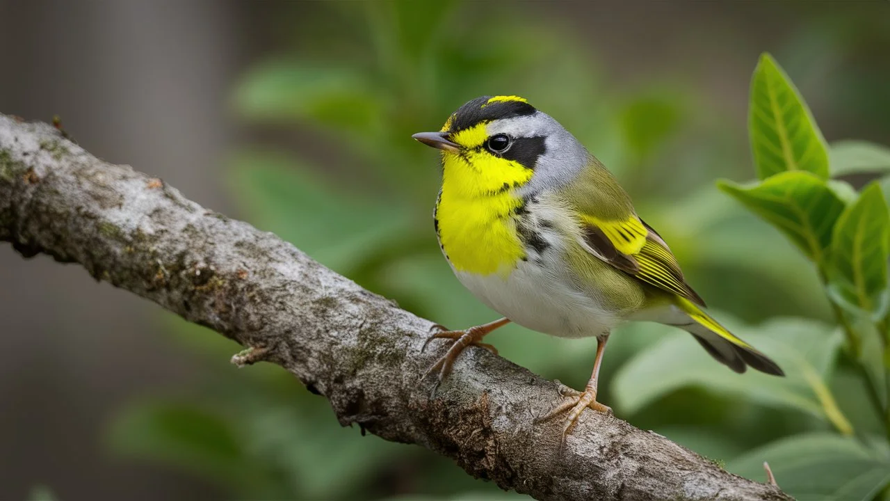 Yellow-rumped Warbler (Setophaga coronata)