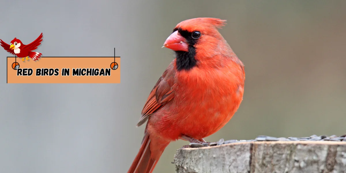 Red Birds in Michigan