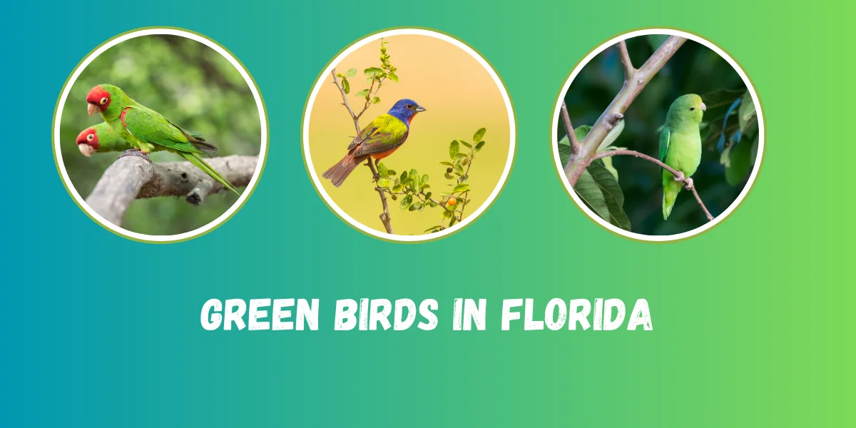 Small Green Birds in Florida